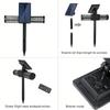 Solar Powered Mosquito Killer Lamp Outdoor Waterproof Lawn Night Light Ambient Courtyard Floor Lamp Mosquito Repellent Lighting