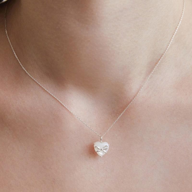 TATIANA (925 Silver) Gift Heart Pendant Necklace NZ2405