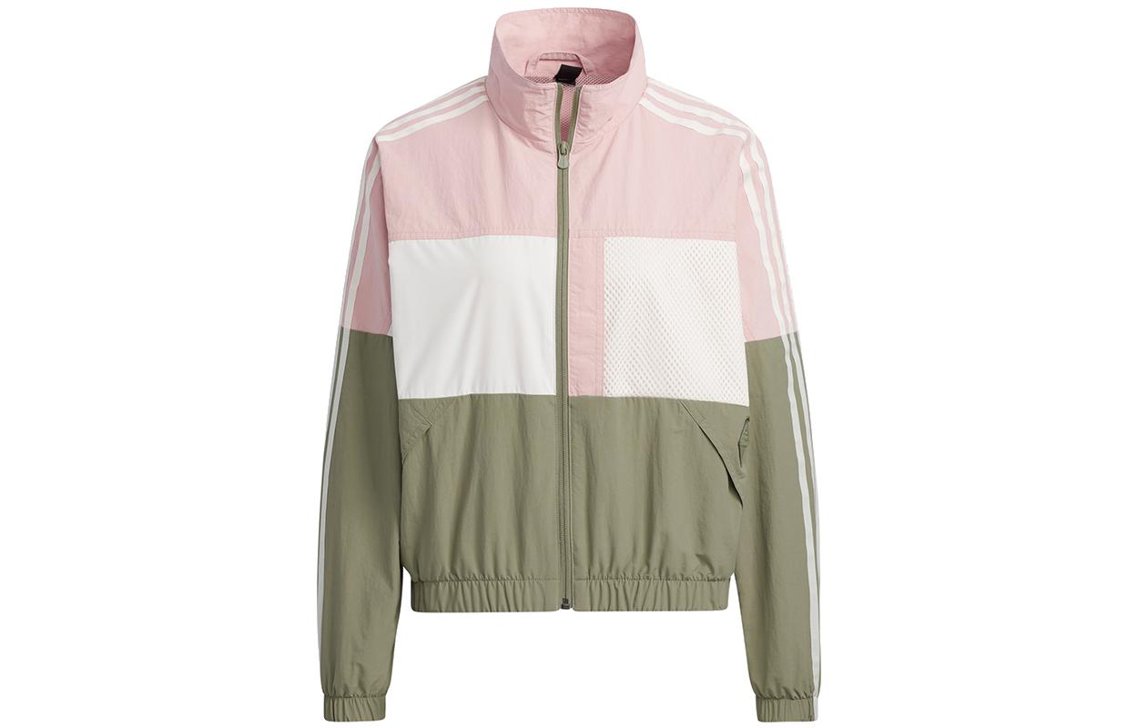Adidas Neo Jackets Women s Pink Stand Collar Moderate Other H16263 M