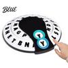 Family Board Game 1/2 Sets Fast-Paced Think Words Game Alphabet Wheel English Practice Toy Educational Multi-player Interactive Challenge for