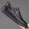 Fashion Autumn Casual Men Shoes Korean Lace Up Men's Casual Sneakers Flat Business Outdoor Running Shoes for Man Driving Work Shoe