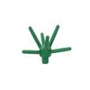 55pcs MOC compatible 19119 building block parts, basic bricks, plant stems, 6 plug-in positions, DIY children's toys, gifts