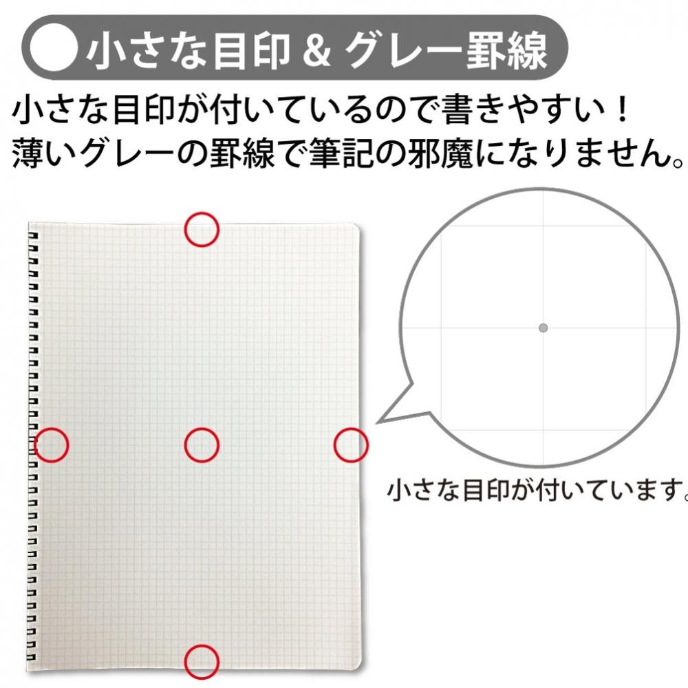 KOKUYO Campus Twin Ring Notebook Adult Campus 40 Sheets S-T223S5-D