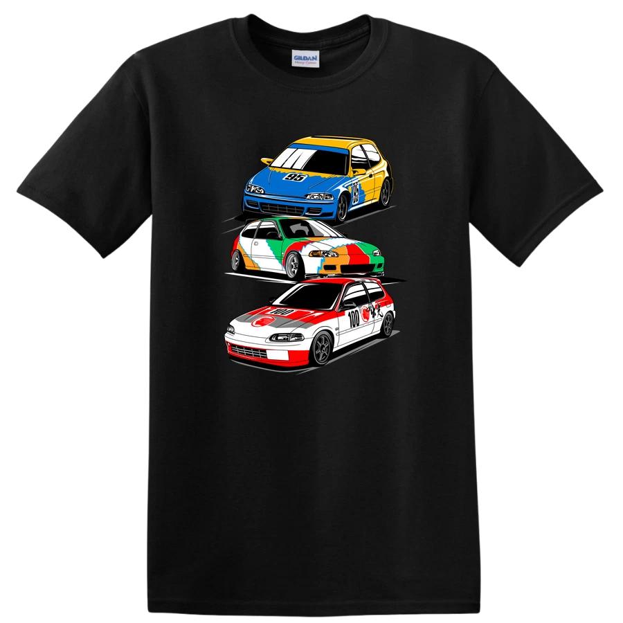 Race Car Graphic T Shirt Cool Fast Cars Design Cartoon Style Racer Tee