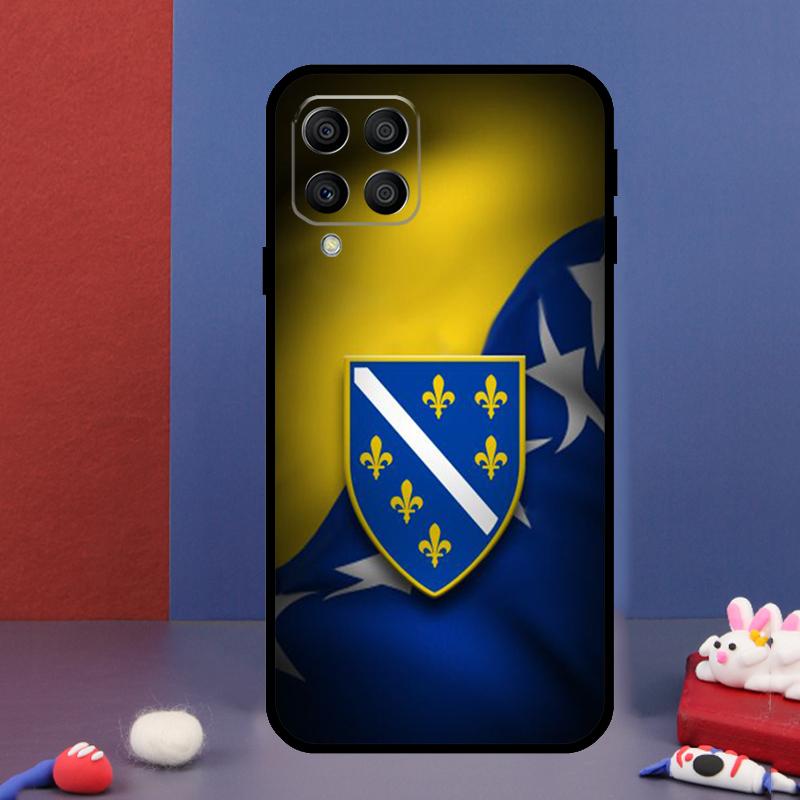Bosnia and Herzegovina Flag For Samsung Galaxy M15 M55 M33 M13 M23 M53 M31 M51 M14 M34 M54 M20 M30s M52 M32 Phone Case