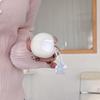 Cute transparent moon applies airpods4 protective case apple 2/3 generation AirPods pro3 earphone case female