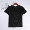 Ice Silk Mesh Loose Fit Round Neck Short Sleeve Plus Size Quick Dry T-shirt