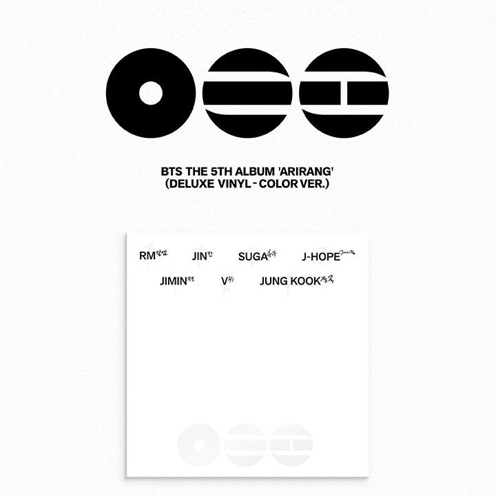 [Pre-Ordine] Ufficiale BTS [Speciale EUROPA] 'ARIRANG' (Vinile Deluxe) SET - Collezione Vinili 10° Album Edizione Limitata