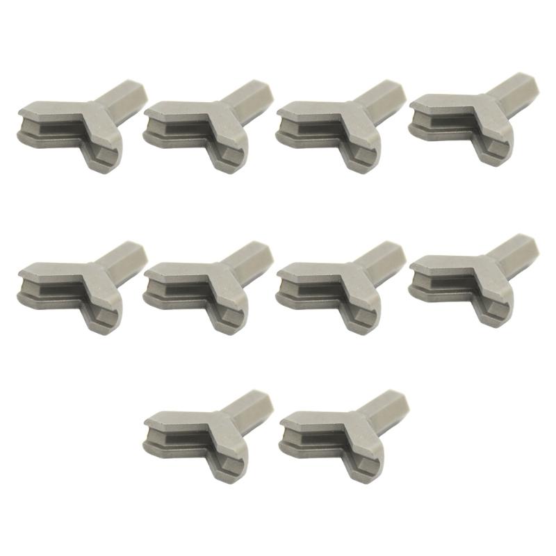 

10Pcs Hooks Driver Y Shape Cup Hook Installer And Remover Power Wing Nut Driver Set Wrench Screw Drill Bit Holder 1