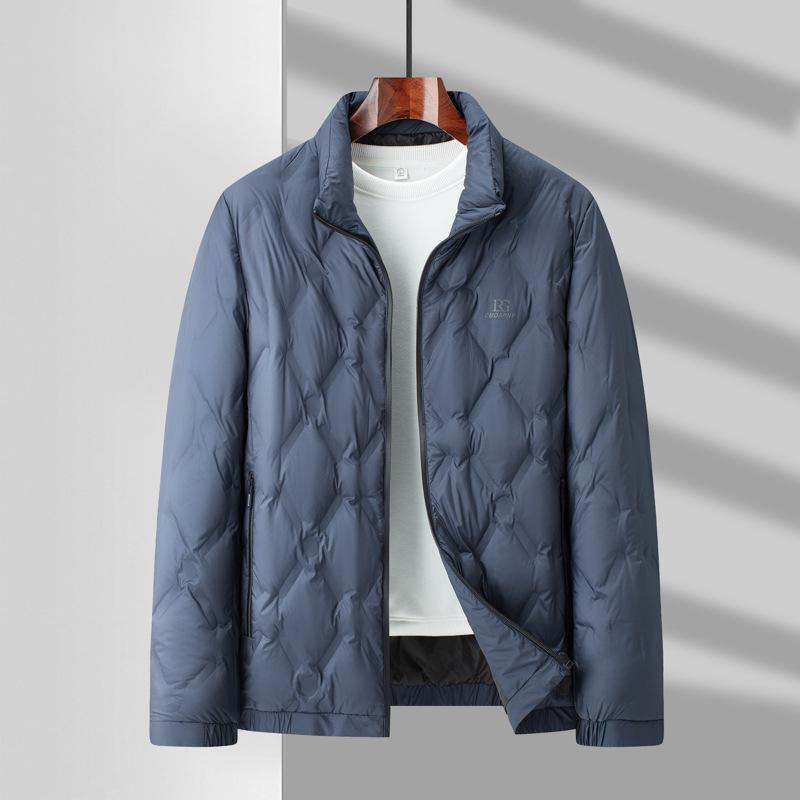 Winter New Men's Down Jacket Short Fashion Stand-up Collar Down Jacket Men's Warm, Cold-proof and Waterproof Down Jacket
