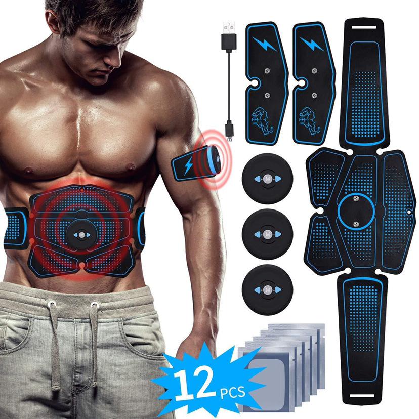 

Smart EMS Muscle Stimulator Set of 12 Pieces with Gel