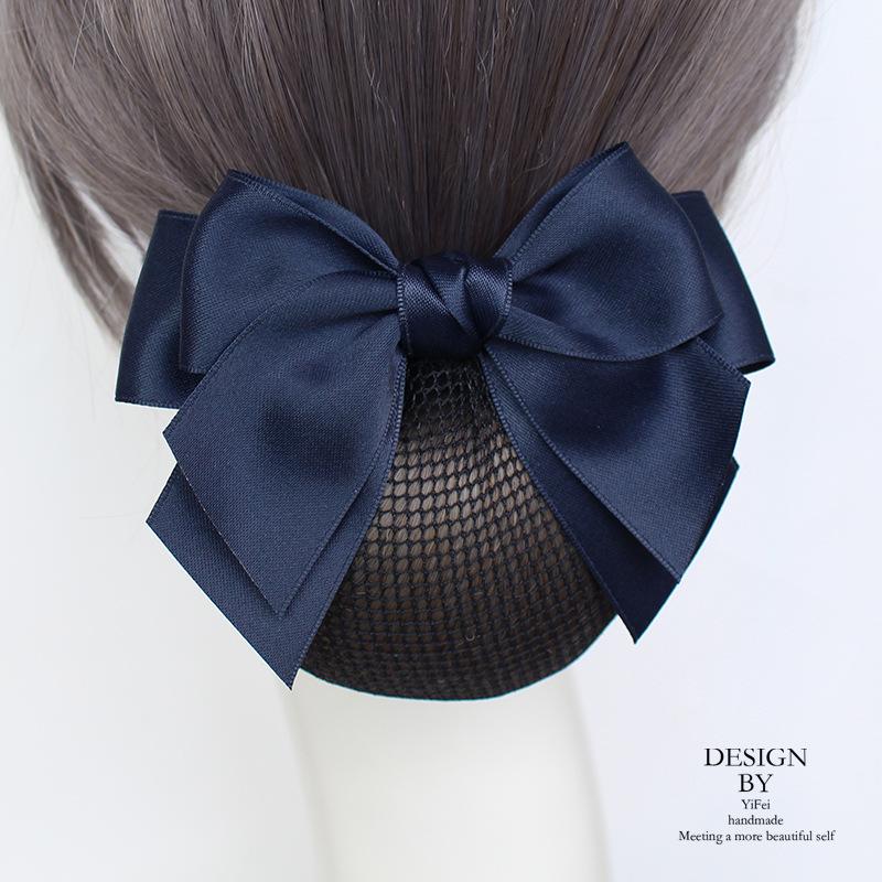 Nurse Head Flower Female Professional Hairnet Set Bank Hotel Restaurant Staff Go To Work Disc Hair Headgear Hair Accessories New Year