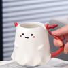 Halloween Ghosts Coffee Mug Heat-resistant Ghost Ceramic Tea Cup Cute Cartoon Ghost Demon Cup 500ml Multifunctional Drinking Mug