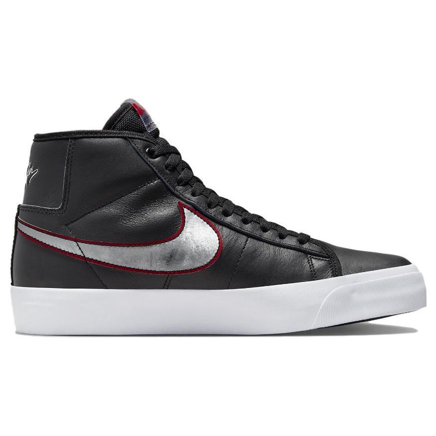 Grant Taylor X Nike Zoom Blazer Mid SB El Camino Unisex Sneakers Black University-Red White FN4182-001