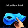 2pcs 6.5" Car Speaker Protective Mat Silicone Seal Mount Waterproof Cover  Blue