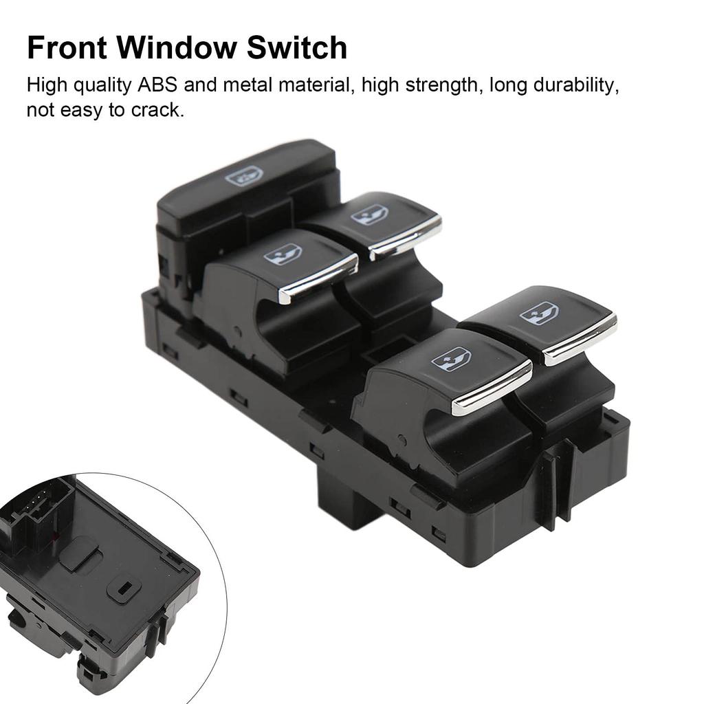 Driver Side Power Master Window Switch for Mk7 2014-2018, Variant 2014-2018, B8 2015- Replacement OE 5GG959857A 5G0959857C 5G0959857E