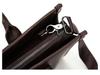 1pcs Retro horizontal leather men's bag, light business men's file bag, public document bag, leisure travel bag, computer bag
