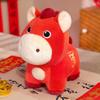 Pony Year Of The Horse Plush Toy With Pp Cotton Fill For Corporate Gifts And Events