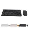 Wireless Keyboard Mouse Kit Slim Wireless Key Mouse Combo Portable Beautiful Power Saving Silent Button LED Indicator for Home