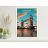 Machu Picchu Lisbon Vintage Travel Poster Canvas Print  Retro City Tourism Wall Art for Living Room Decor
