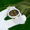 925 Silver Natural Fruit Jasper Honey Topaz Engagement Bezel New Wedding Pendant