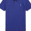 Polo Ralph Lauren SS24 Polo à Manches Courtes Coupe Slim Homme hauts Bleu MNPOKNI1N822755-400