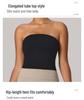 Cross-Border Strapless Quick-Dry Sports Bra with Chest Pads – Breathable Outdoor Yoga Wear