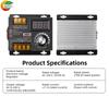 3700W AC220V SCR Voltage Regulator Motor Speed Controller High-Power Stepless Speed-Adjustable  Controller for Fans