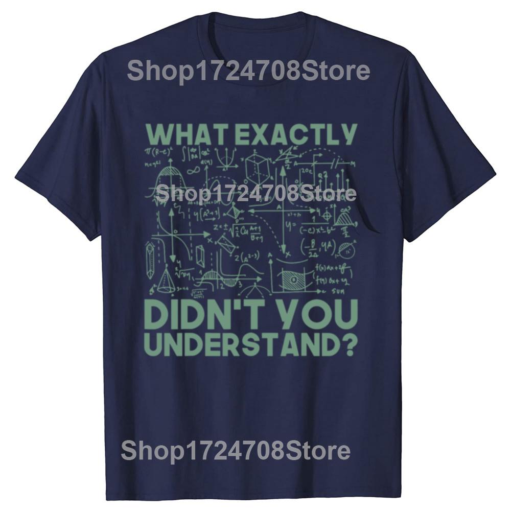 Funny Science Gift Idea Physicist Math Physics Graphic T-shirts Men Fashion Casual Tshirt 100% Cotton Loose Oversized T Shirt