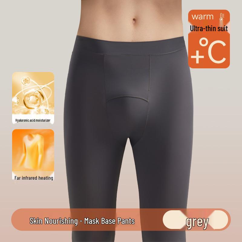 Herren Ultradünnes Warmes Unterwäsche-Set mit Hyaluronsäure Basisschicht für Herbst/Winter