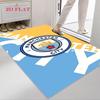 MCFC logo Carpet Rug for Living Room Bedroom Home Sofa Decoration,Kids play Nonslip Floor Mat