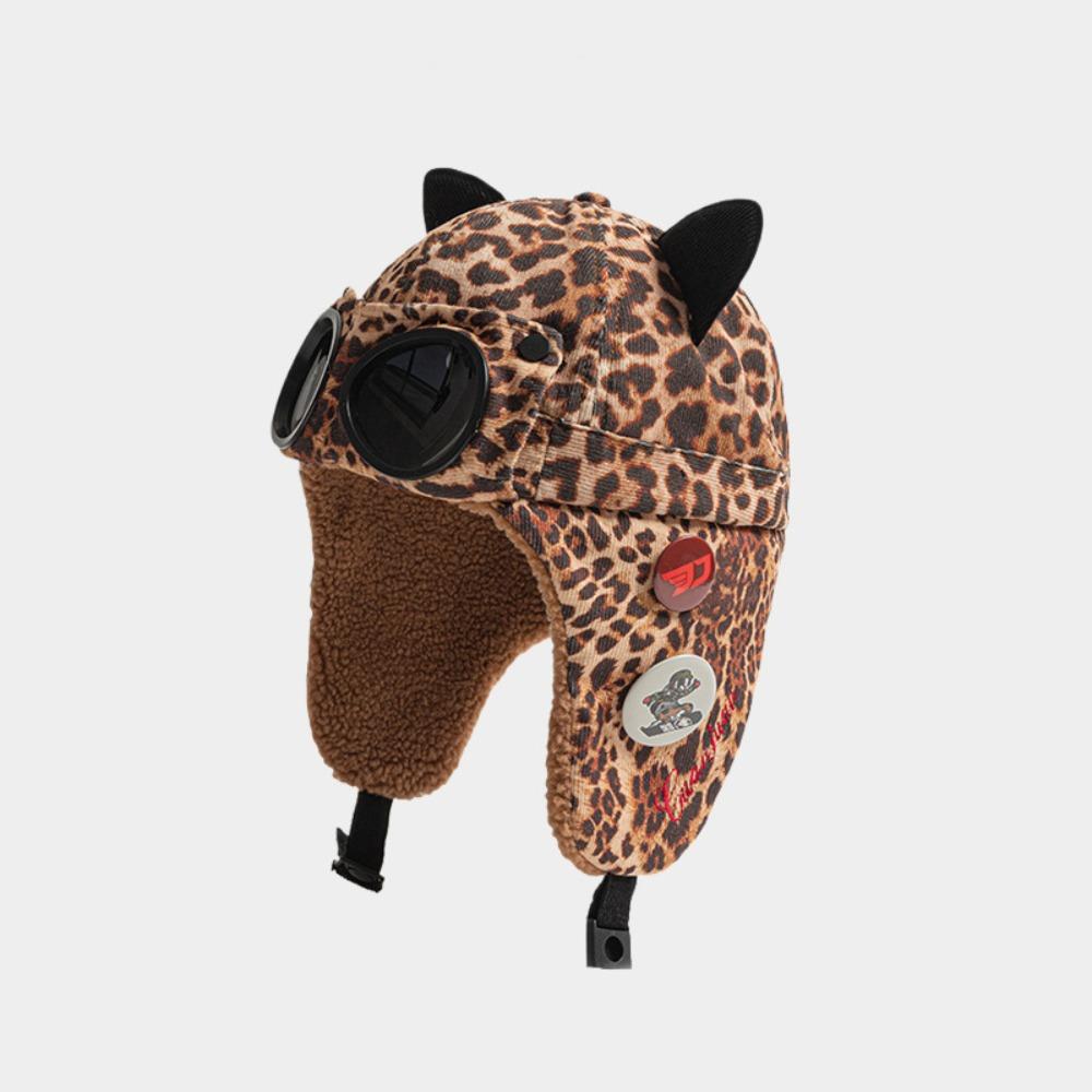 Verdickte Bombermützen Warme Skimützen mit Ohrenschutz Fliegermützen Winter Outdoor Modebekleidung