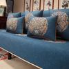 Chinese Mahogany Sofa Seat Cushion Cover Non-Slip Cover Towel High-Grade Solid Wood Sofa Cushion Embroidered Arhat Bed Cover