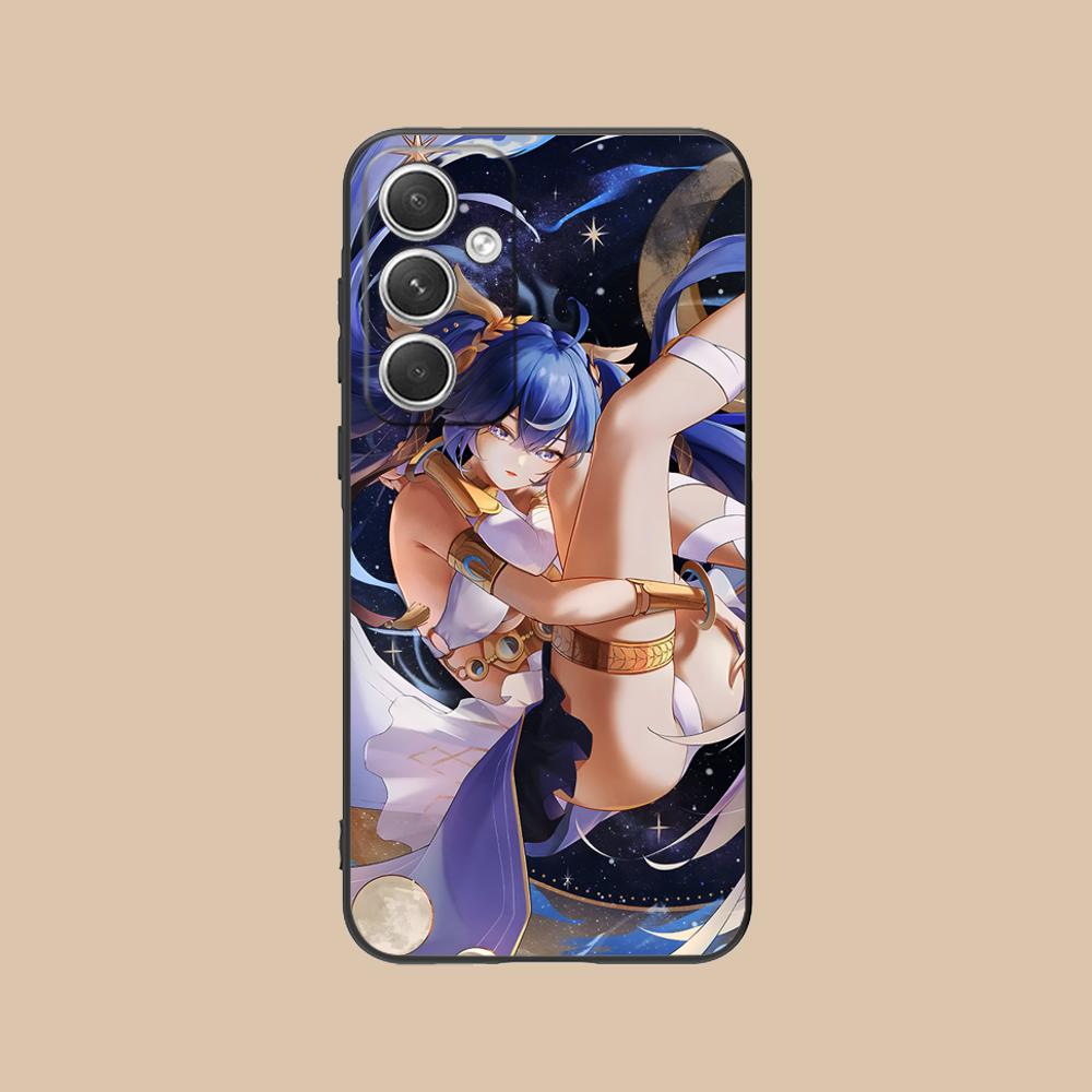 Wuthering Waves Luno Phone Case for Samsung Galaxy S26 S25 S24 S23 S22 S21 S20 Note20 Plus FE Ultra Colorful Cover Cover Luxury