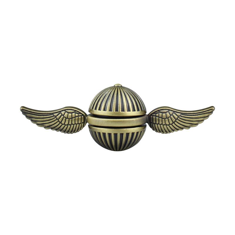 Golden Funny Snitch Fidget Spinner Anti-Stress Fidget Toy Finger Dynamic Changing Gyro Stress Anxiety Relief Figets Toy