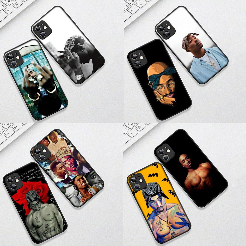 Rapper 2pacs Singer Tupacs Casing Phone Cover for Xiaomi Poco C75 C65 C71 C85 X7 X6 X5 M6 M7 F7 F8 Ultra F6 Pro Soft Case