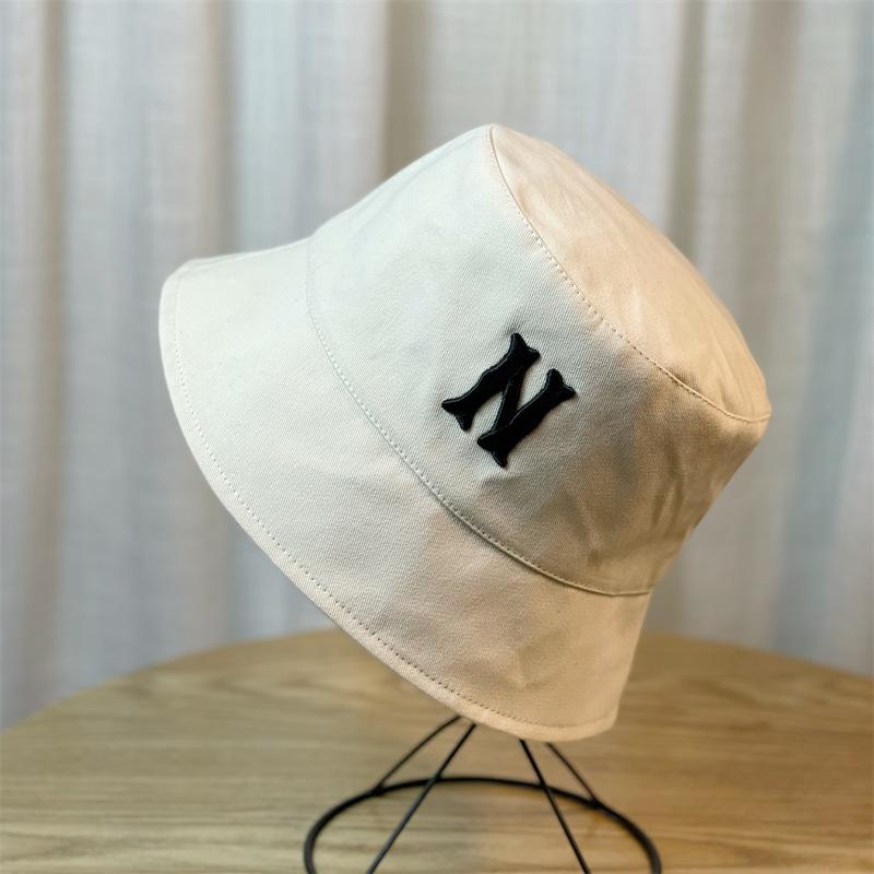 Hat Female Korean Casual N Letter Embroidered Fisherman Hat Spring Fashion Shade