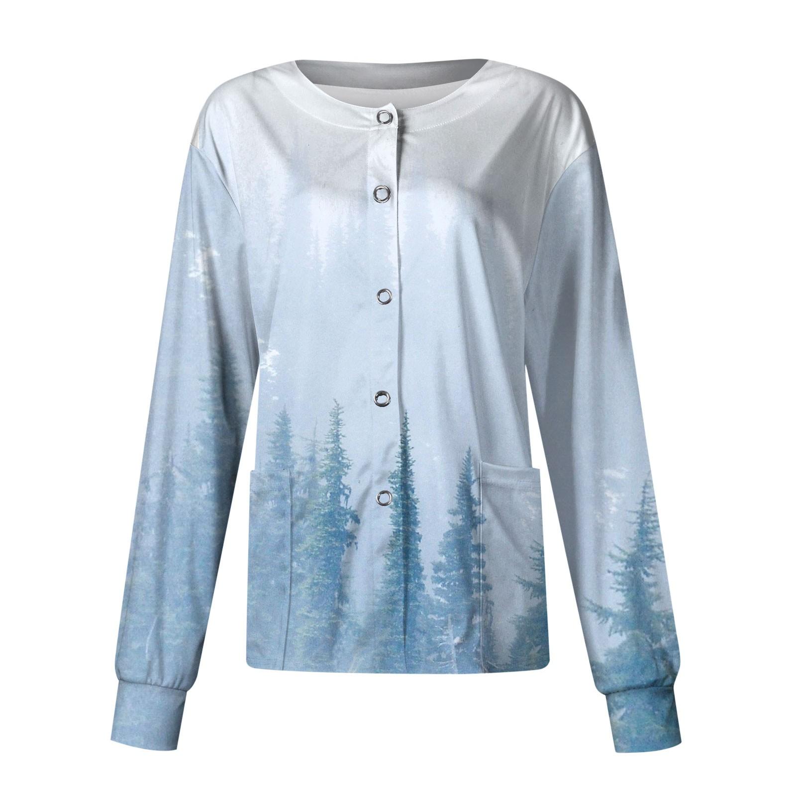 

Женский однобортный защитный комбинезон с длинным рукавом и карманом, рабочий воротник-стойка, кардиган, куртка, топ S