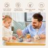 Bear Pretend Play Toy Teapot Set, Afternoon Tea Household Silicone Teapot, Children's Tea Set, Pretend Play, Gift for Girls and