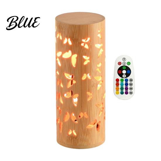 Romantic Accent Light USB Butterfly Projector Lamp RGB 16 Colors Decorative Lamp with Remote LED Desk Control Hollow-out Night for Bedroom
