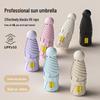 5-Fold Ultra-Light Black Glue UV Protection Customizable Parasol Umbrella