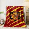 Spanish Flag Style Designed Flannel blanket for bedroom, living room, sofa, and nap