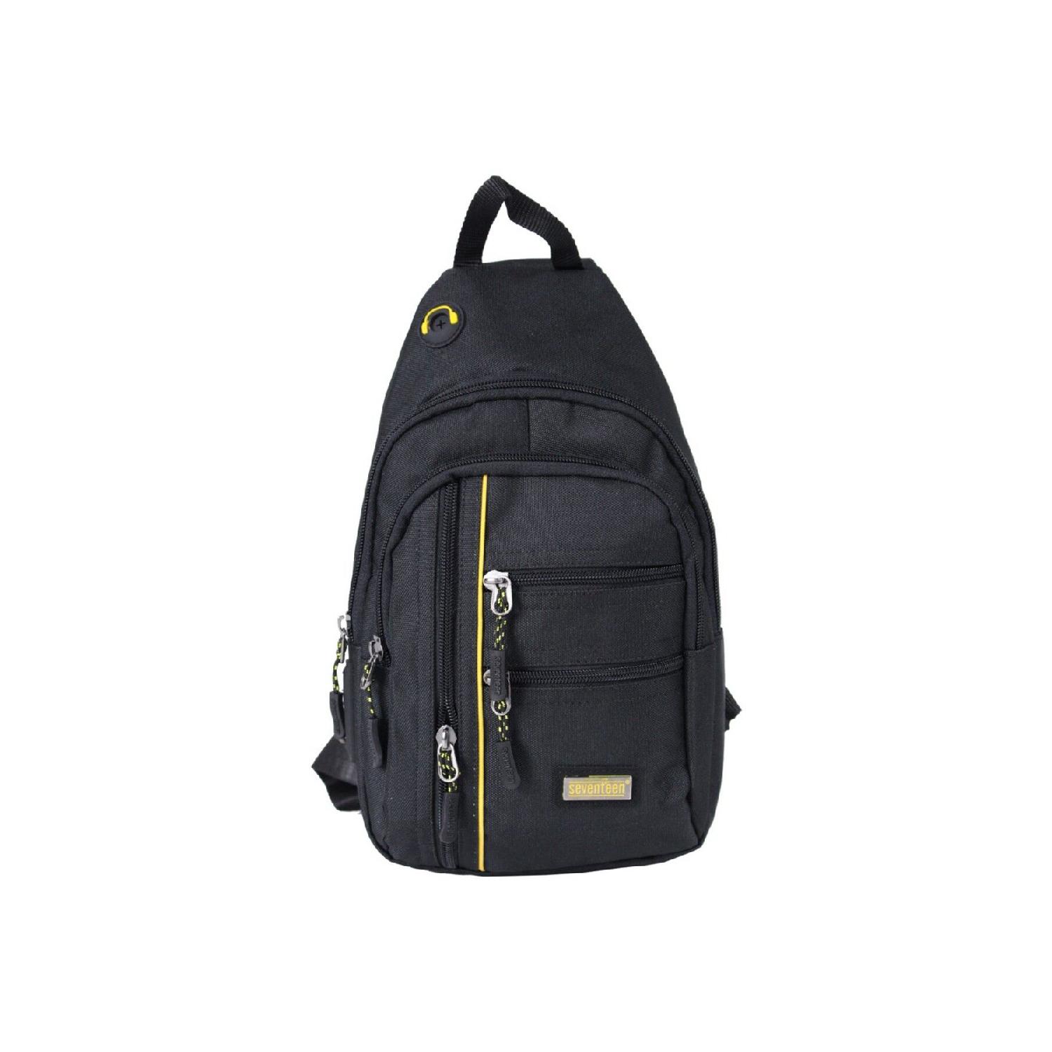 

3473 Unisex Cross Body Bag чёрный