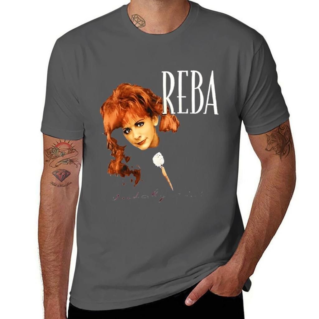 Vintage 90s Reba Tshirt Simple Print Design Tshirt