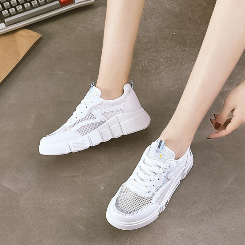 White Sneakers Women Sports Running Shoes Designer Platform Trainers Tennis Female Vulcanized Shoe Ladies Footwear Free Shipping