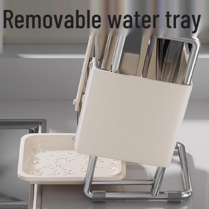 Nowoczesny nablatowy organizer na noże kuchenne i przybory