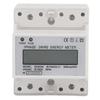 Single Phase 5 100A 230VAC Energy Meter DIN Rail Digital LCD Electric Power Consumption Meter