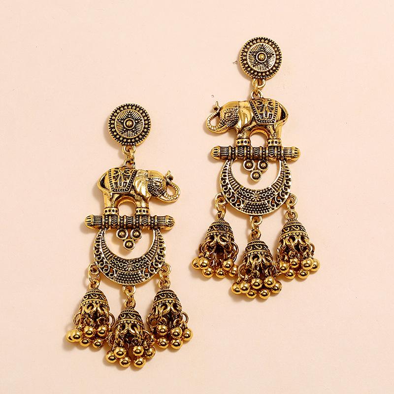 Bohemian Tassel Earrings: Retro Ethnic Style for Women