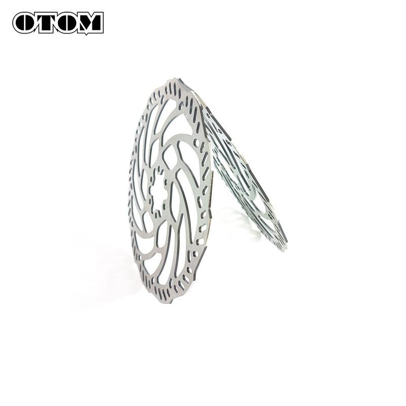 OTOM 203mm 2mm 6 Hole Motorcycle Brake Disc Rotor Front Rear Brake Plates For Surron Light Bee Electric Off-road Dirt Bike Parts