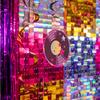 Świderki Dekoracyjne Retro Disco Lata 80 Party Płyty Winylowe 85Cm 6Szt.